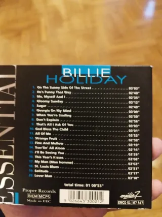 Billie Holiday - Lady Swing & The Blues CD