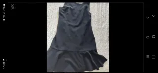 Vestido Caroll Negro Talla XL