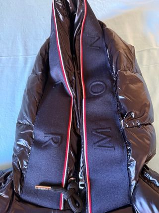 Chaqueta Moncler Negra con Capucha Talla S