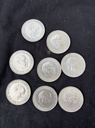 Moneda 5 pts 1949 níquel