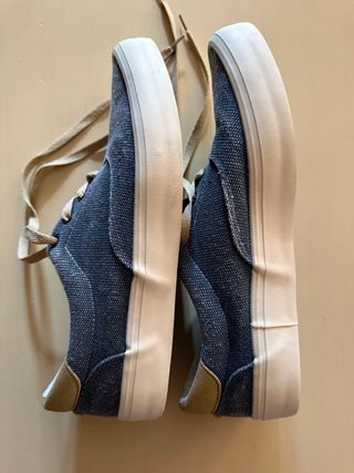 Zapatillas Springfield Talla 44 Azul/Beige