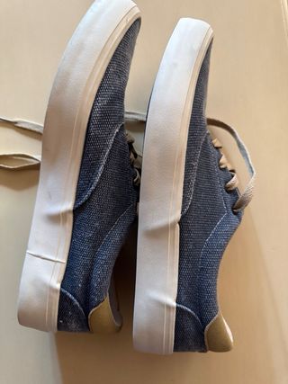 Zapatillas Springfield Talla 44 Azul/Beige