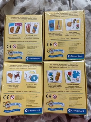 Set carte Sorpresine Mulino Bianco