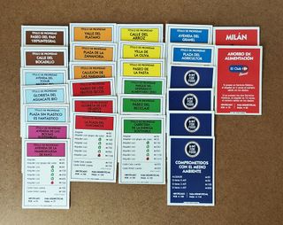 CARTAS CALLES COMPLETA MONOPOLY CARREFOUR