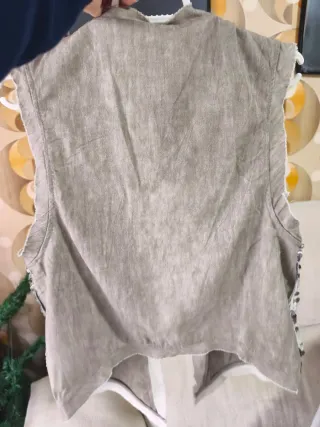 Chaleco lentejuelas INDEFEIR STUDIOS Talla S