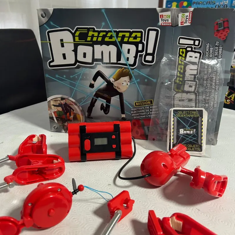 PLAY FUN Chrono Bomb - Juego De Habilidad Para Desactivar La Bomba, Para Niños +6 Años