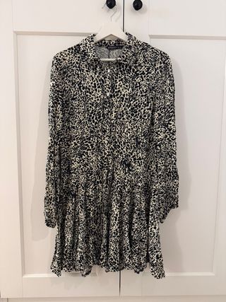 Vestido estampado animal print