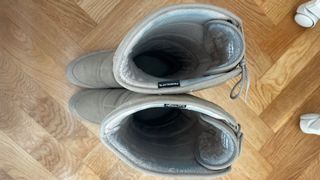 Botas Adidas Marrones y Doradas para Mujer