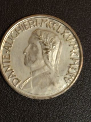 Medaglia Dante Alighieri