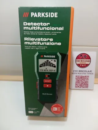 Detector Parkside Multifuncional nuevo profesional