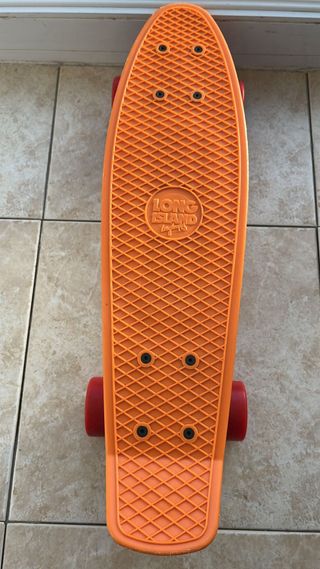 Skate Penny Naranja y Azul