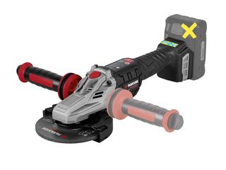 Amoladora angular de cabezal plano recargable 20 V