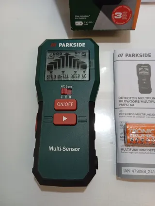 Detector Parkside Multifuncional PMFD A3 nuevo