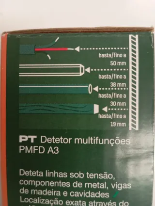 Detector Parkside Multifuncional PMFD A3 nuevo