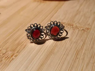 Anillo Plata Granate