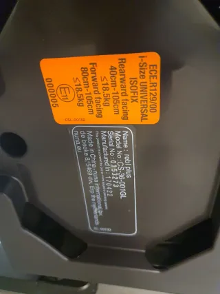 Silla coche Nuna Rebl Plus Isofix