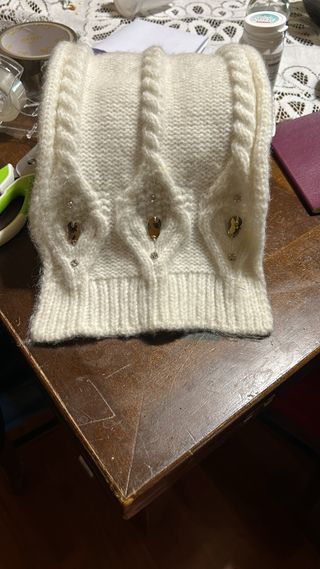 Sciarpa Conte of Florence donna bianca