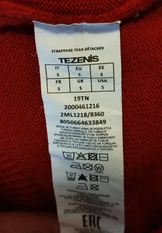 Maglioncino Snoopy Natale Unisex taglia S