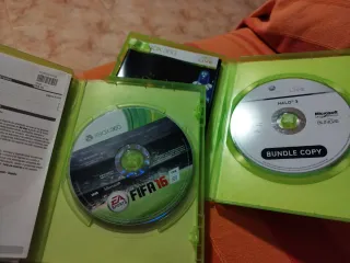 FIFA 16 y Halo 3 Xbox 360