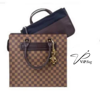 Organizzatore pelle per borse di lusso, artigianale, verde kaki