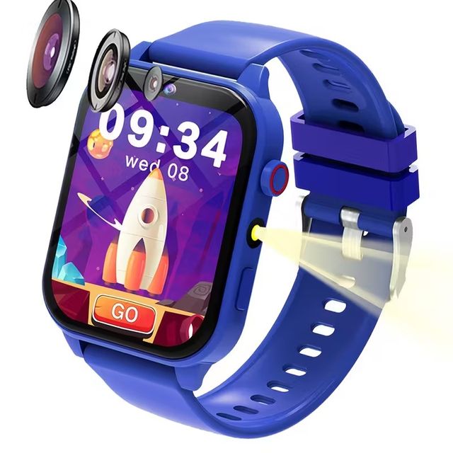 Smartwatch Niños Reloj Inteligente Bluetooth Azul