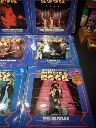 Lote Vinilos Historia de la Música Rock