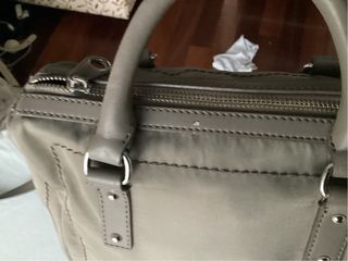 Bolso Bimba y Lola Beige y Plata