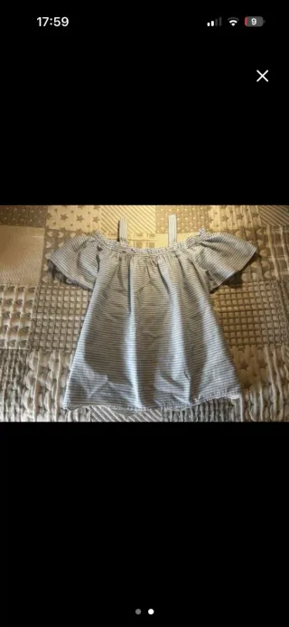 Camisa de rayas talla S