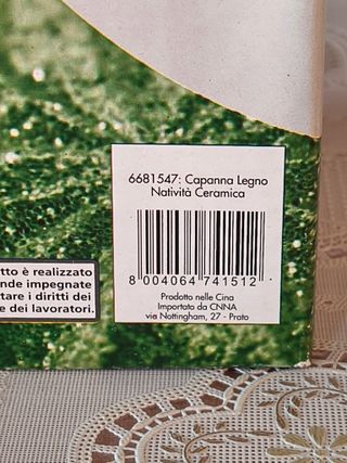 Presepe Ceramica e Legno