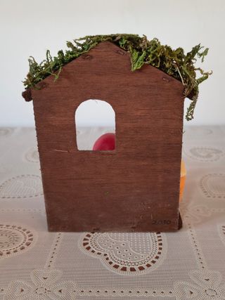 Presepe Ceramica e Legno