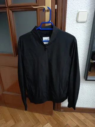 Chaqueta Zara Negra Talla M Ajustada
