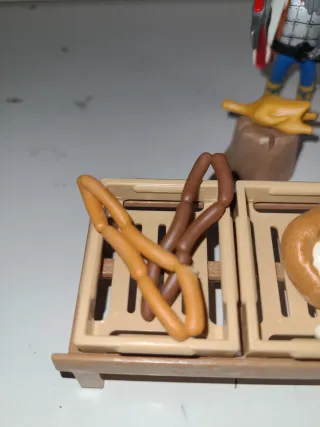 Lote 61. Carnicero playmobil