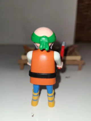 Lote 61. Carnicero playmobil