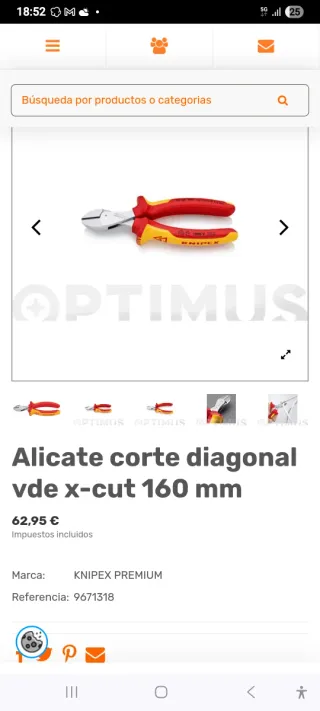 Lote Knipex 1000V 7406160