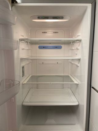 Nevera LG plateada