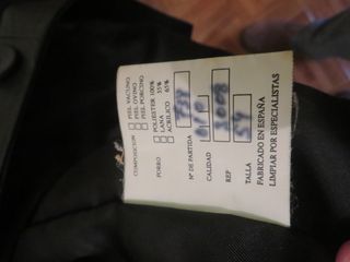 Chaqueta de piel negra mujer Talla 54