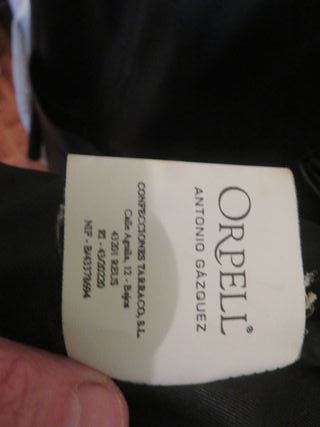 Chaqueta de piel negra mujer Talla 54