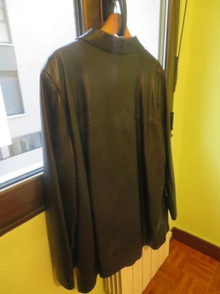 Chaqueta de piel negra mujer Talla 54