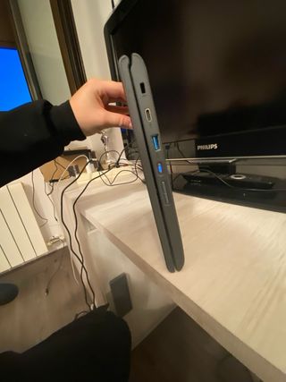 Portatile Lenovo Chromebook Nero/Grigio con mouse HP