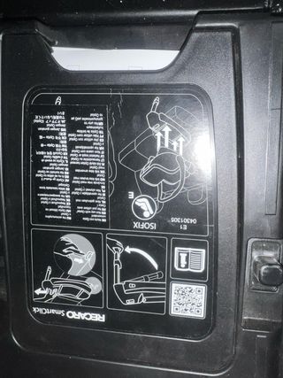 Base Isofix Recaro Smartclick Silla Coche Bebé