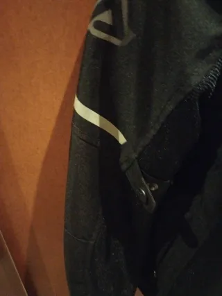 Chaqueta de moto Acerbis negra