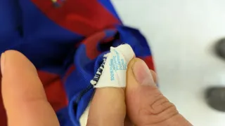 Camiseta FC Barcelona Meyba mangas azules