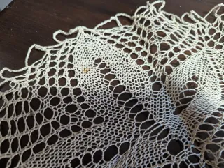 10 centri tavola e centrini lavorati a tombolo