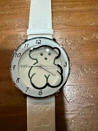 Reloj Tous Oso Beige y Blanco