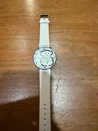 Reloj Tous Oso Beige y Blanco