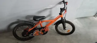 Bicicleta Infantil 16 Naranja
