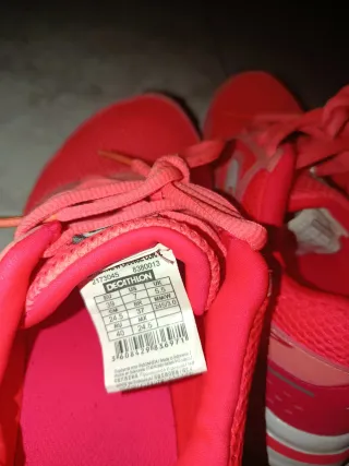 Zapatillas Deportivas Kalenji Rosas y Blancas