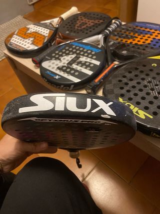 Pala de pádel Siux Optimus Pro reparada