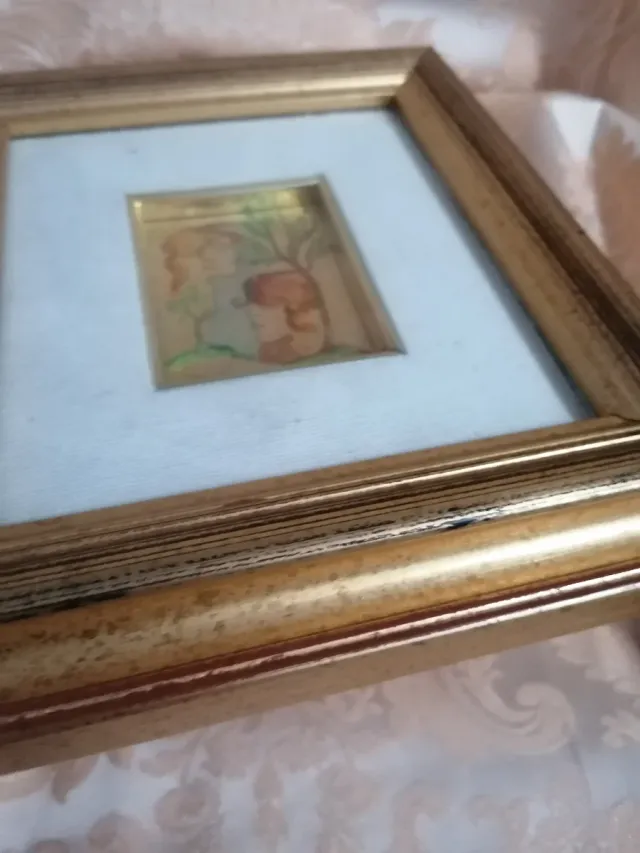 Quadro d'autore vintage anni '80 firmato