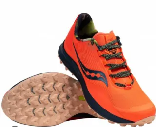 Zapatillas Saucony Naranja y Azul